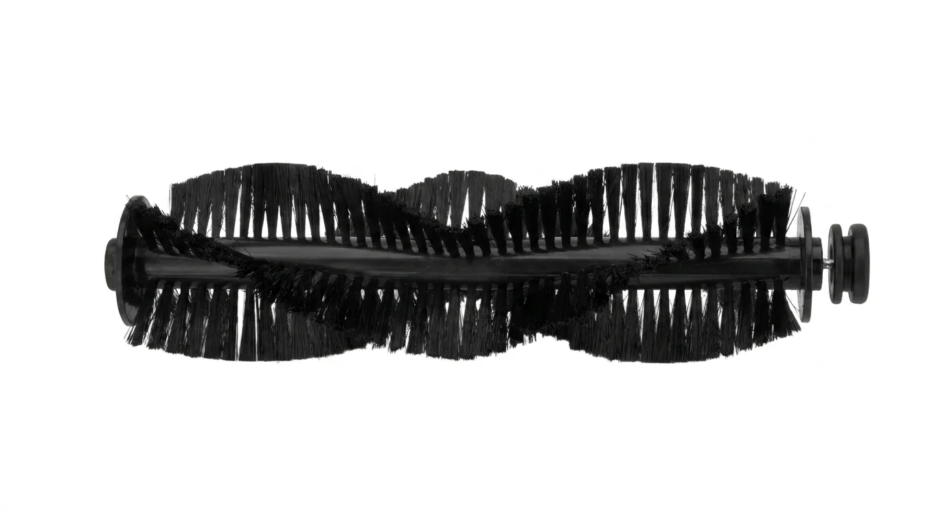Černý centrální štětinový kartáč Sencor SRX 0602 pro robotický vysavač.