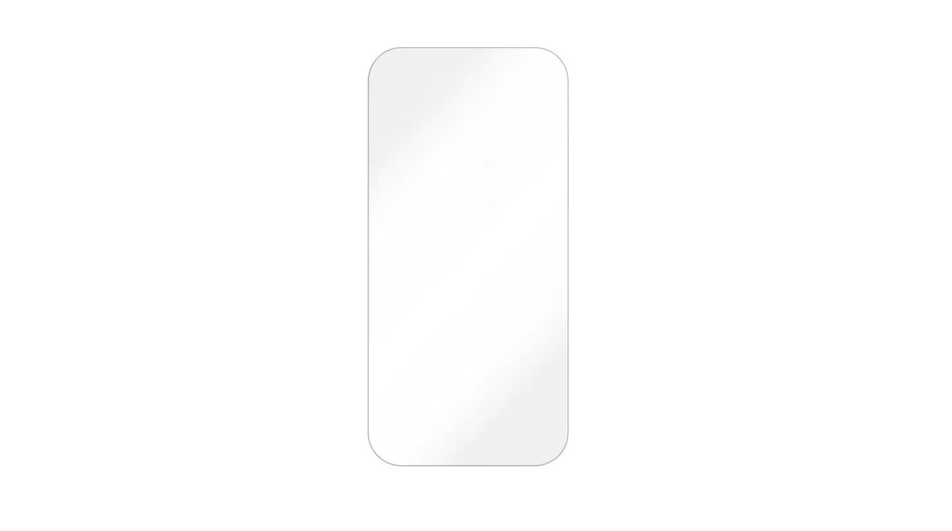 Čiré ochranné sklo FIXED pro telefon Apple iPhone 16 Pro se zaoblenými rohy.