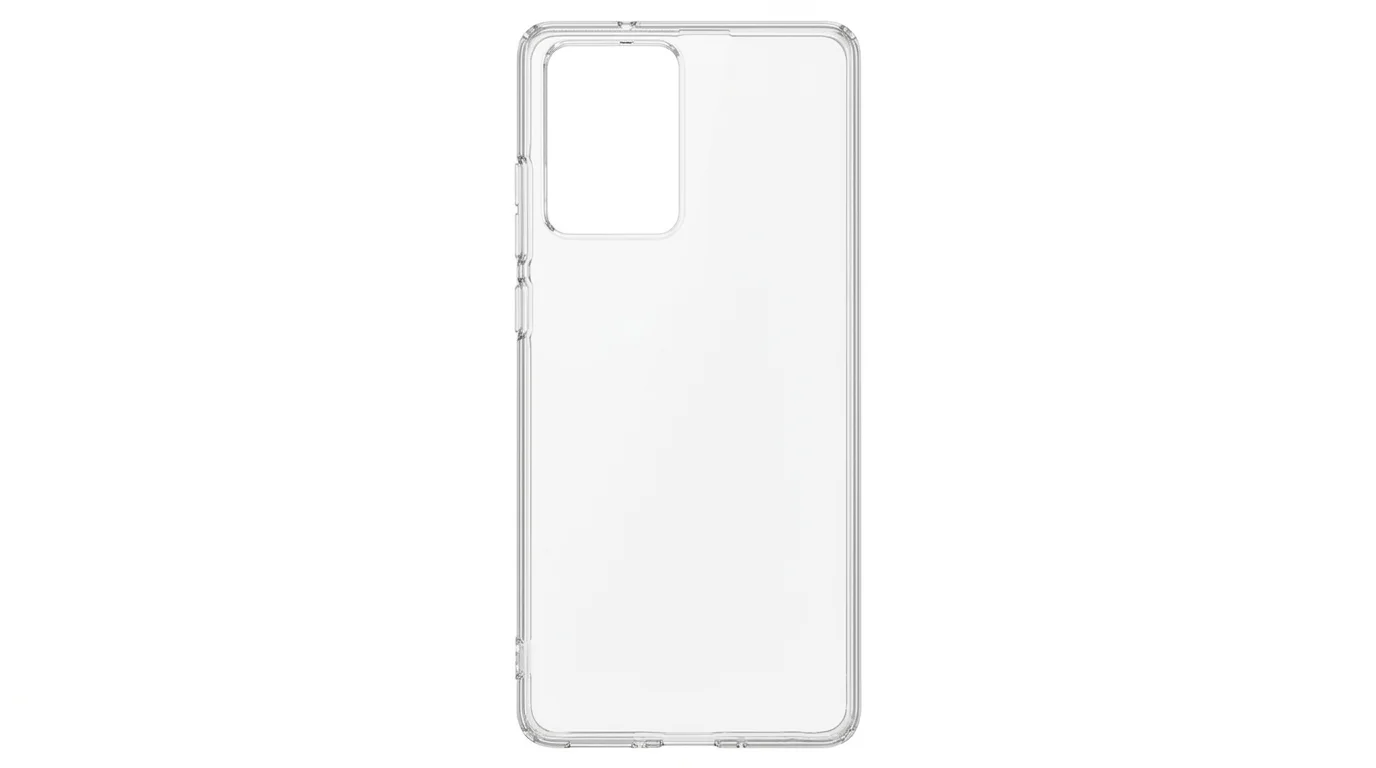 Průhledný zadní ochranný kryt FIXED TPU pro Motorola Moto G85/S50 Neo s výřezem na fotoaparát.