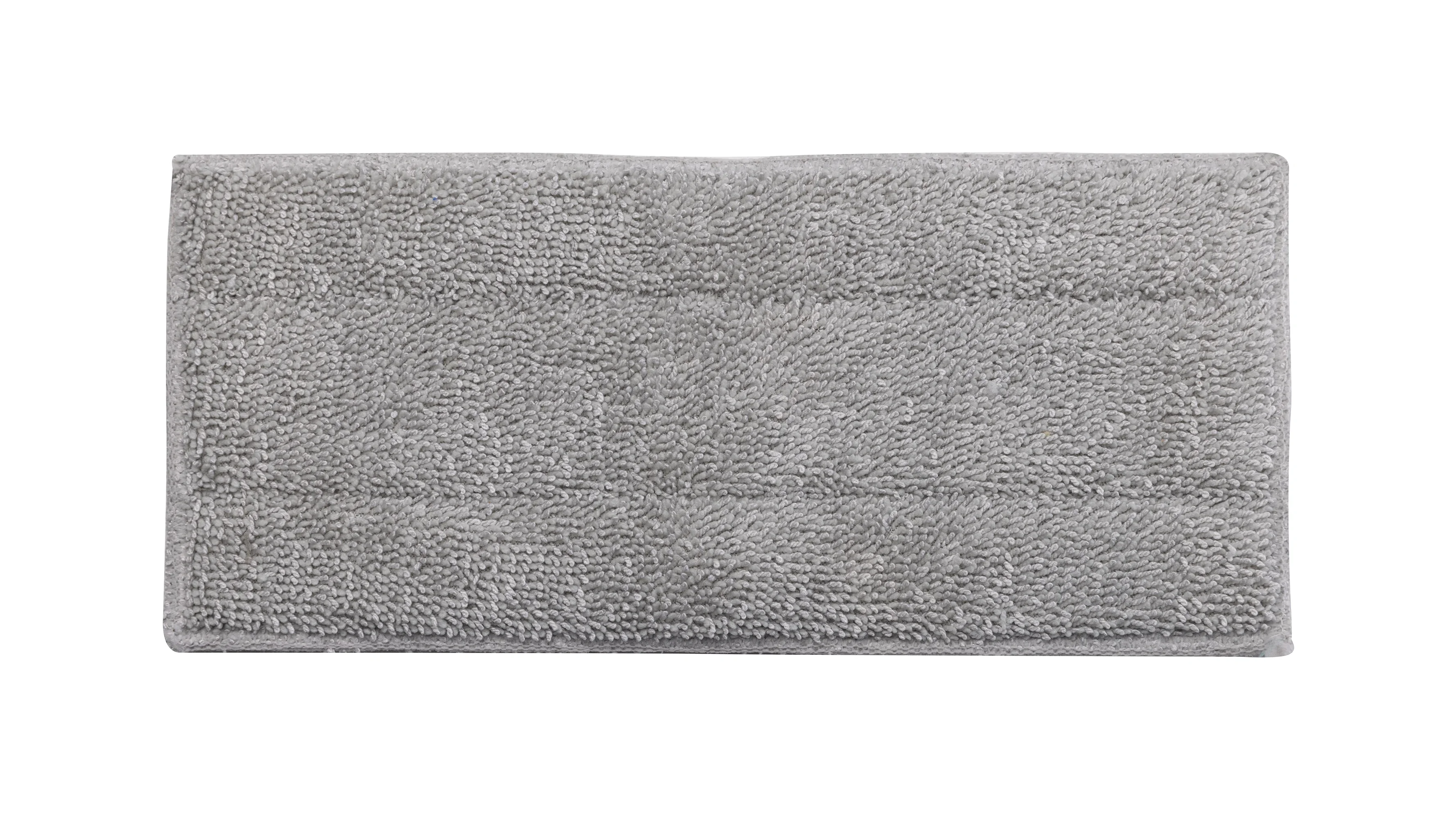 Obdĺžnikový náhradný návlek na mop Lamart LT8081 Clean zo sivého mikrovlákna.