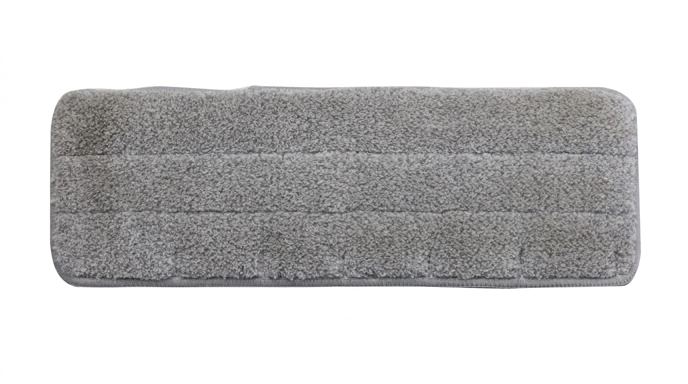 Sivý náhradný umývací návlek na mop Lamart LT8078 Clean z mikrovlákna.